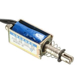 Voltaat Motors_Motors_Fans Mini Push Pull Linear Solenoid – 12V, 10mm Stroke
