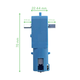 Voltaat Motors_Motors_Fans TT DC Motor with Metal Gears – 1:90 Gear Ratio