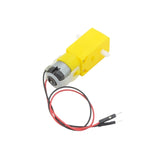 Voltaat Motors_Motors_Fans TT DC Motor with Plastic Gearbox – 1:48 Dual Shaft with Wires