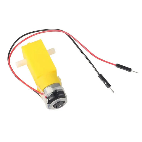 TT Motor - plastic gear with jumper wires TT Motor - plastic gear with jumper wires