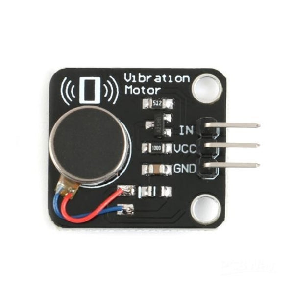 Vibration Motor Module – 3–5V DC Coin Type Motor – Voltaat
