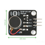 Voltaat Motors_Pumps_Vibration Vibration Motor Module – 3–5V DC Coin Type Motor