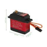 Voltaat Motors_Servos_Stepper DS3218 Pro-270 Metal Gear Servo – 21.5kg·cm High Torque
