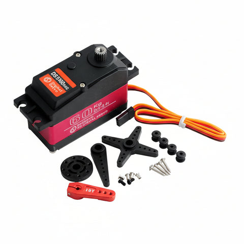 Voltaat Motors_Servos_Stepper DS5160 Metal Gear Servo Motor – 60kg.cm Torque, 270° Rotation