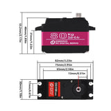 Voltaat Motors_Servos_Stepper DS5180 Metal Gear Servo Motor – 80kg.cm Torque, 270° Rotation