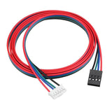Voltaat Motors_Servos_Stepper 6 Pin motor connector to 4 Pin Du-Pont header NEMA 17 Stepper Motor Connecting Cable (1 meter)