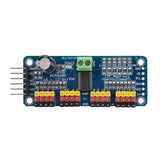 Voltaat Motors_Servos_Stepper PCA9685 16-Channel I2C PWM Servo Driver – 12-bit, 1.6kHz