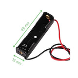 Voltaat PWR_Alkaline_Batt 1x AAA Battery Holder – 1.5V Battery Case with Wire Leads