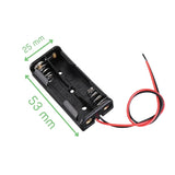 Voltaat PWR_Alkaline_Batt 2x AAA Battery Holder – 3V Battery Case with Wire Leads