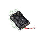 Voltaat PWR_Alkaline_Batt 3x AAA Battery Holder – 4.5V Battery Case with Wire Leads