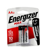 Voltaat PWR_Alkaline_Batt Energizer AA Battery (2Pcs)