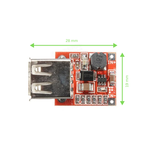 Voltaat PWR_DC_DC_Converters 1–5V to 5V DC-DC Boost Converter 1A USB Output Module