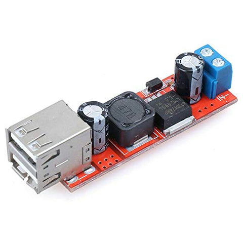 Voltaat PWR_DC_DC_Converters 6–26V to 5V DC-DC Buck Converter 1A USB Output Module