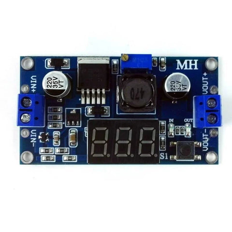 Adjustable DC-DC Step Down (Buck) Converter (3A) with display Adjustable DC-DC Step Down (Buck) Converter (3A) with display