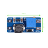 Voltaat PWR_DC_DC_Converters DC-DC Adjustable Boost Converter 2A 2–24V to 28V Module