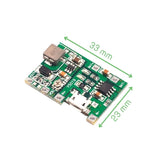 Voltaat PWR_Lithium_Batt_BMS 1S 18650 BMS with Adjustable Step-Up Converter and USB Power Bank Module