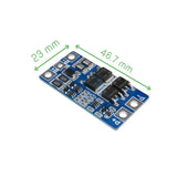 Voltaat PWR_Lithium_Batt_BMS 2S 10A 7.4V Li-Ion Battery Protection Board (BMS) for 18650 Batteries