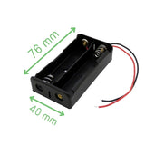 Voltaat PWR_Lithium_Batt_BMS 2x 18650 Battery Holder – Dual Slot Battery Case