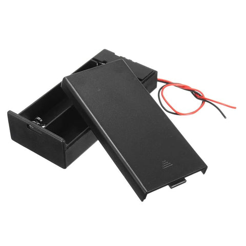 Voltaat PWR_Lithium_Batt_BMS 2x18650 Battery Box with Switch
