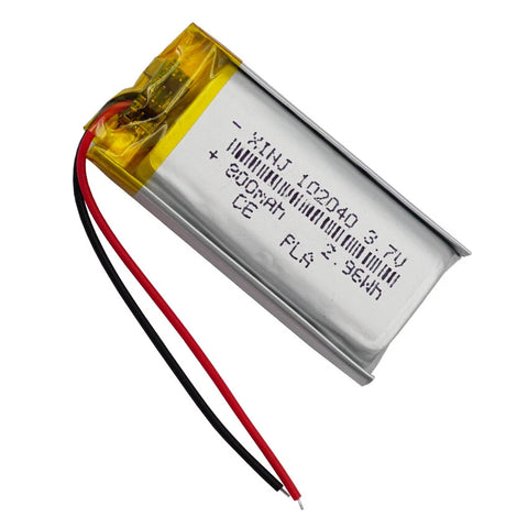 Voltaat PWR_Lithium_Batt_BMS Lithium Ion Battery - 3.7V 800mAh