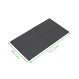 Voltaat PWR_Solar_Panels 5V 330mA Solar Panel with USB Output 142 × 88mm