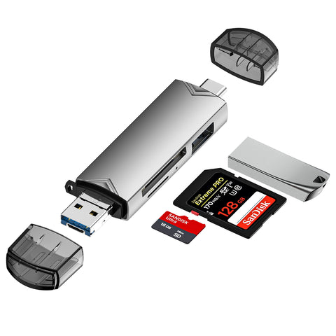 Voltaat SD card read to USB A and USB C