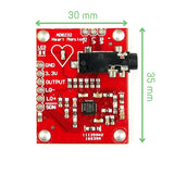 Voltaat SENS_Biomedical_Flex_Force AD8232 ECG Heart Rate Monitor Module – 3.3V Analog Output