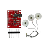 Voltaat SENS_Biomedical_Flex_Force AD8232 ECG Heart Rate Monitor Module – 3.3V Analog Output