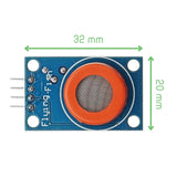 Voltaat SENS_Gas_Water MQ-3 Alcohol and Ethanol Gas Sensor Module – 5V Analog Digital Output