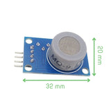 Voltaat SENS_Gas_Water MQ-9 Carbon Monoxide Methane LPG Gas Sensor Module