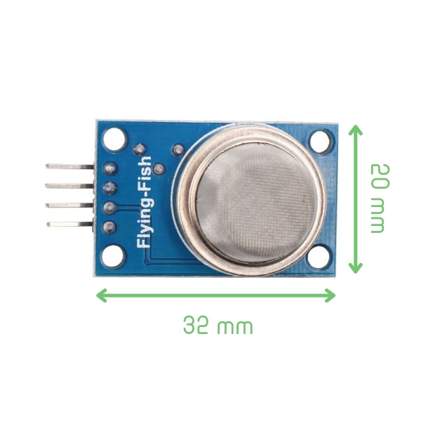 MQ135 Air Quality Sensor Module – NH3 NOx CO2 Detection – Voltaat