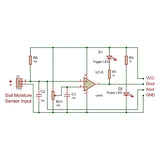 Voltaat SENS_Gas_Water Soil Moisture Sensor Module – Analog and Digital Output