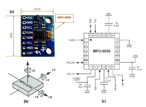 MPU-6050 6-Axis Gyro Accelerometer Module MPU-6050 6-Axis Gyro Accelerometer Module