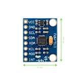 Voltaat SENS_Motion_Distance InvenSense MPU-6050 6-Axis Gyro Accelerometer Module