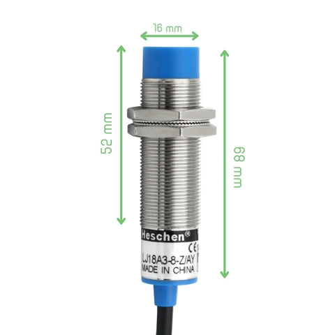 Inductive Proximity Switch LJ18A3-8-Z/BX – NPN NO 8mm Detection
