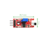 Voltaat SENS_Others Magnetic Hall Effect Sensor Module – Adjustable Sensitivity, 5V