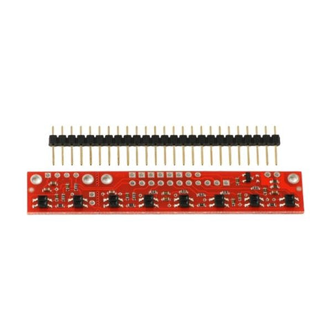 Pololu QTR-8RC Reflectance Sensor Array – 8-Channel Digital Output Pololu QTR-8RC Reflectance Sensor Array – 8-Channel Digital Output