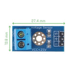 Voltaat SENS_Others Voltage Detection Module – 0–25V DC Divider for Arduino