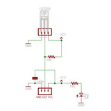Voltaat SENS_Temp_Light Non-Modulator Laser Receiver Sensor – 5V Digital Output