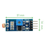 Voltaat SENS_Temp_Light Photoresistor Light Sensor Module – LM393 Comparator, Analog Output