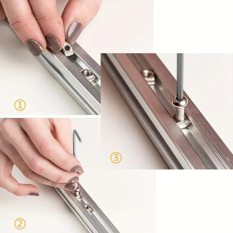 TNuts for 2020 Aluminum Extrusion Profile M4 (2 pcs) Voltaat