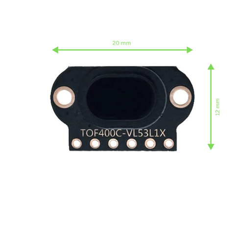 TOF400C-VL53L1X Time-of-Flight Distance Sensor Module 400 cm TOF400C-VL53L1X Time-of-Flight Distance Sensor Module 400 cm