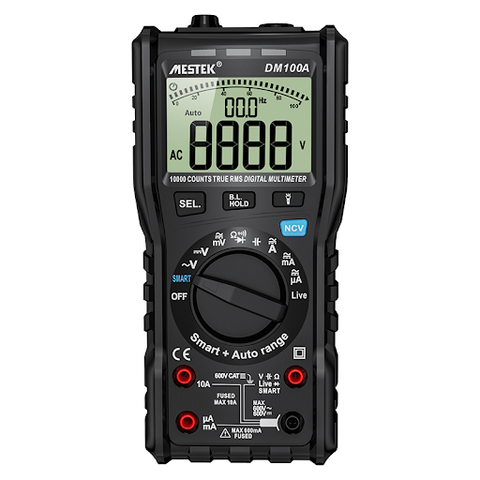 Mestek Digital Smart+ Auto Range Multimeter - DM100A Mestek Digital Smart+ Auto Range Multimeter - DM100A