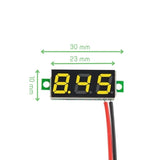 Voltaat TOOLS_Meters Mini DC Digital Voltage Meter 3.5V–30V LED Display