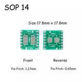 Voltaat TOOLS_Soldering SOP14 Double Side SMD SOP to DIP Adapter