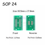 Voltaat TOOLS_Soldering SOP24 Double Side SMD SOP to DIP Adapter