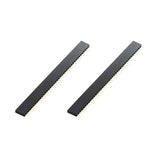 Voltaat TOOLS_Soldering_Parts 40 Pin Female Header Strip – 2.54 mm Single Row (2 pack)