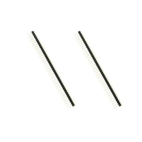 Voltaat TOOLS_Soldering_Parts 40 Pin Right Angle Male Headers – 2.54 mm Pitch (2 Pack)
