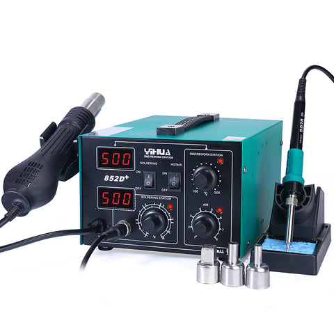 Voltaat TOOLS_Soldering YIHUA 852D+ Hot Air Rework and Soldering Station, 740W