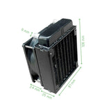 Voltaat TOOLS_Thermoelectric Aluminum Radiator with Fan – 80mm Cooling Heat Exchanger